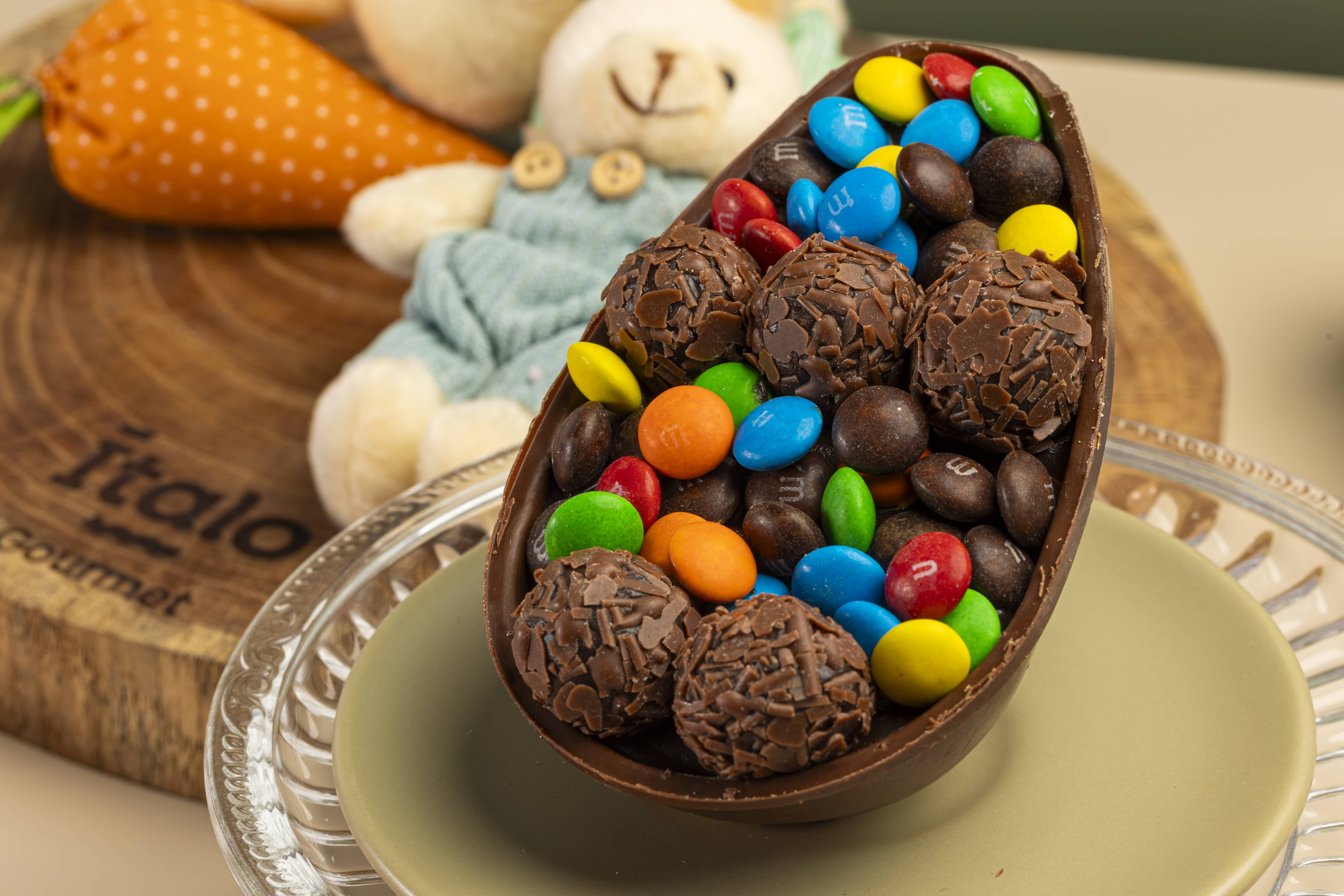 Brigadeiro e M&Ms